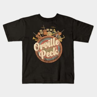 Music Tour Vintage Retro Style // Orville Peck Kids T-Shirt